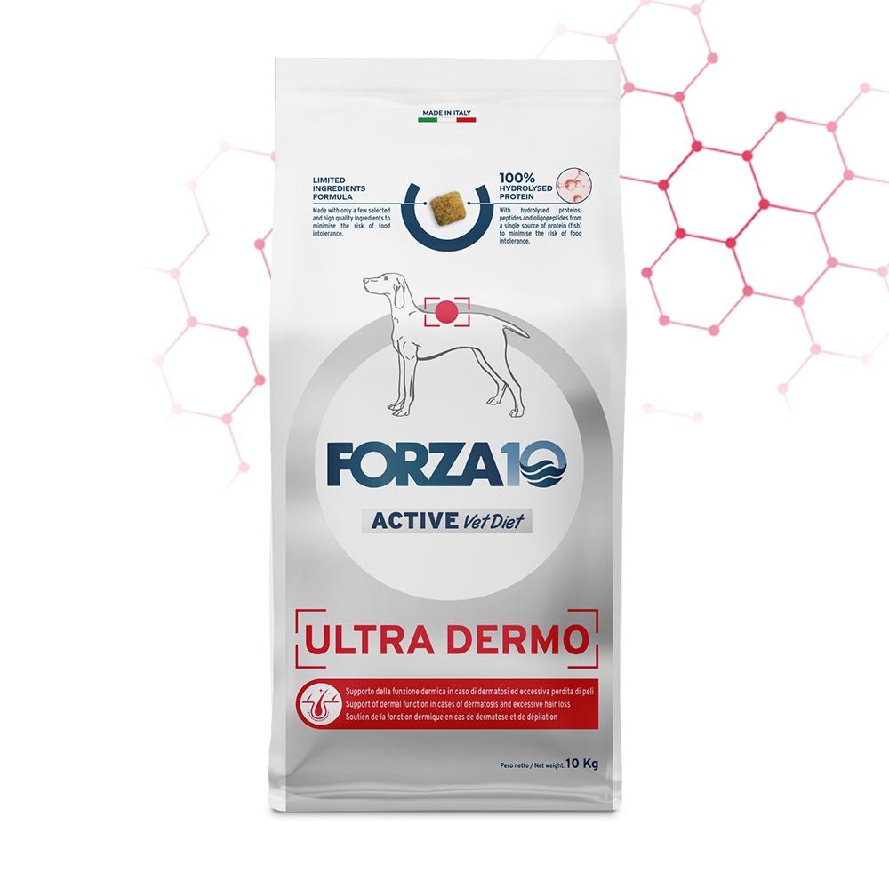 FORZA 10 ULTRA DERMO DOG ADULT PESCE DRY 