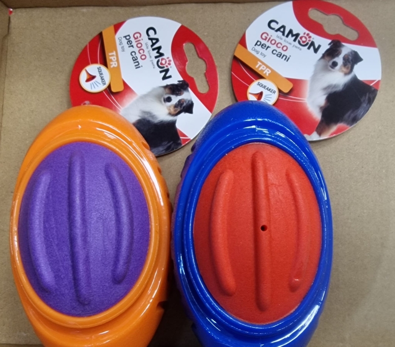 CAMON GIOCO CANI PALLA RUGBY TPR 