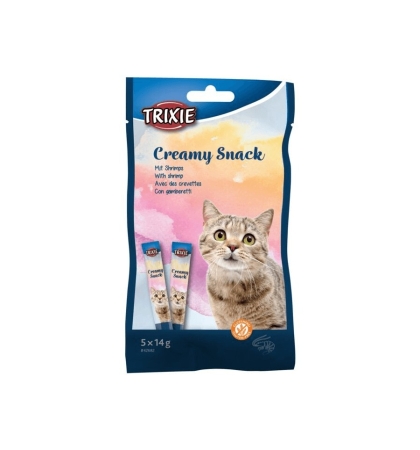 TRIXIE CREAMY SNACK CON GAMBERETTI Gatti