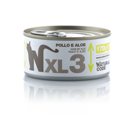 XL3 NATURAL CODE POLLO E ALOE Gatti