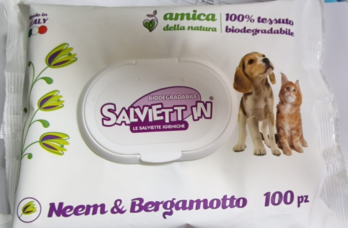 SALVIETT IN XXL NEEM & BERGAMOTTO 