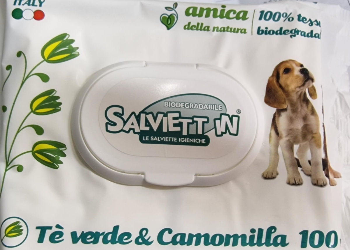 SALVIETT IN XXL TE' VERDE & CAMOMILLA 