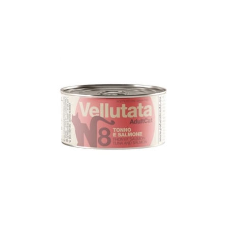 V08 VELLUTATA ADULT CAT TONNO E SALMONE Gatti