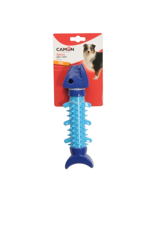 CAMON GIOCO CANE IN TPE LISCA PESCE 