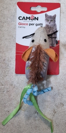 CAMON GIOCO GATTO IN POLIESTERE TOPINI COLORATI Gatti