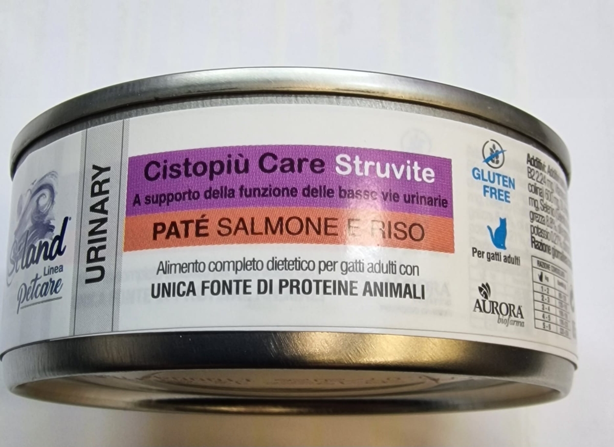 SILAND PETCARE CISTOPIU' CARE STRUVITE PATE' SALMONE E RISO 