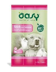 OASY SNACK DOG STICK CON SALMONE 