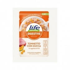 LIFE NATURAL DIGESTIVE MOUSSE TONNETTO CON ZUCCA Gatti