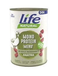 LIFE NATURAL DOG MONOPROTEIN MENU' ANATRA 