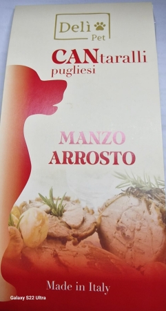 CANTARALLI PUGLIESI MANZO ARROSTO Cani