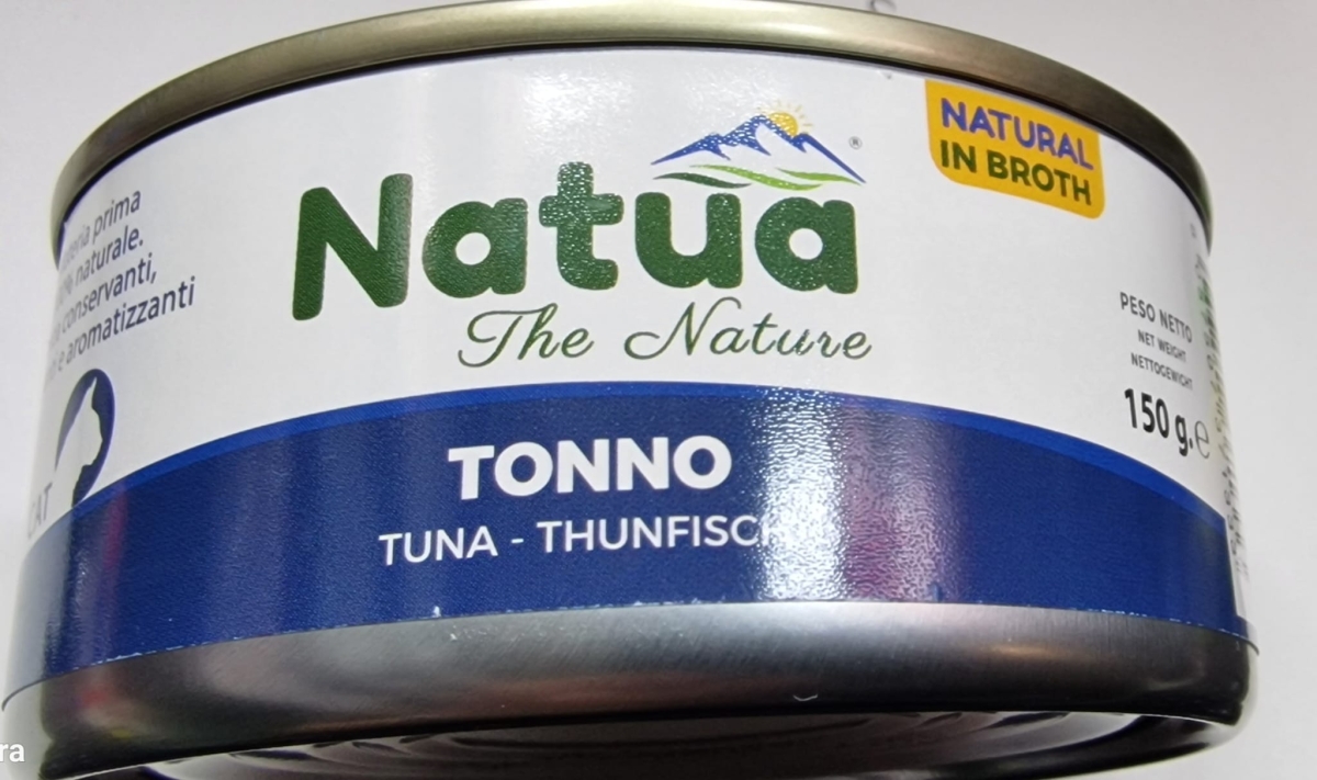 NATUA CAT NATURAL IN BROTH TONNO 