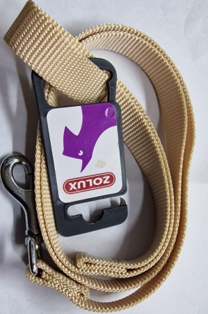 GUINZAGLIO NYLON BEIGE Cani