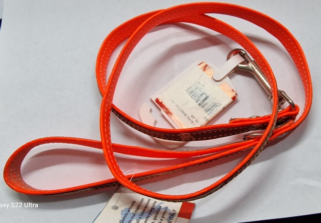 GUINZAGLIO MIMETICO FLOU ARANCIO Cani