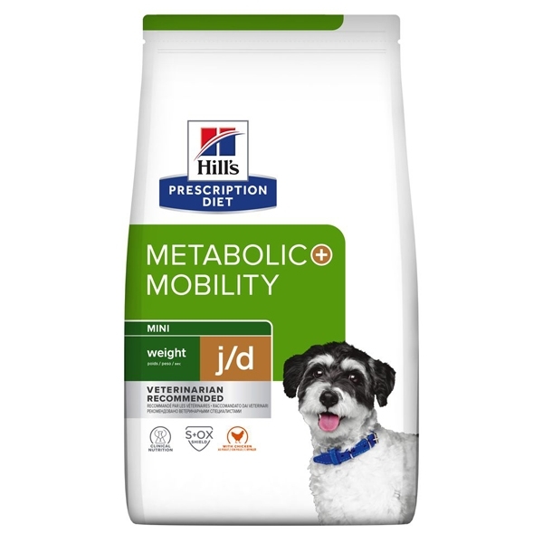 HILL'S PRESCRIPTION DIET METABOLIC + ACTIVE MOBILITY SMALL & MINI 