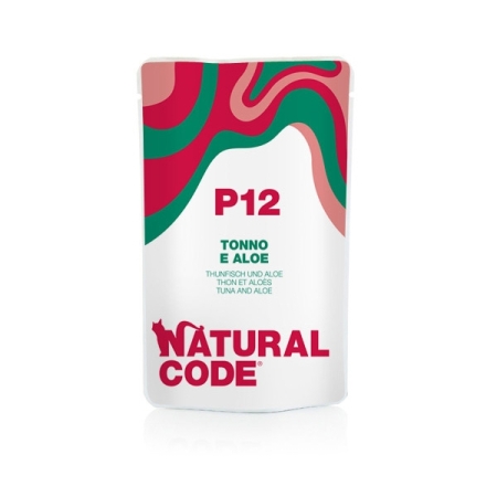 NATURAL CODE P12 TONNO E ALOE Gatti