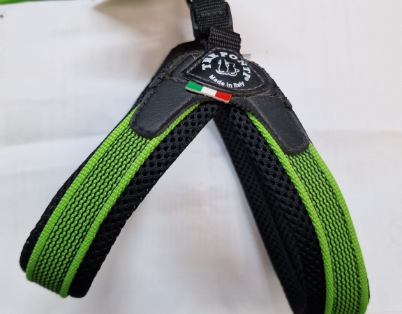 PETTORINA TG 2 1/2 FLOU VERDE TRE PONTI Cani