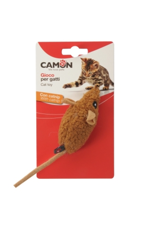 CAMON GIOCO PER GATTI TOPINI IN POLIESTERE CON CATNIP Gatti