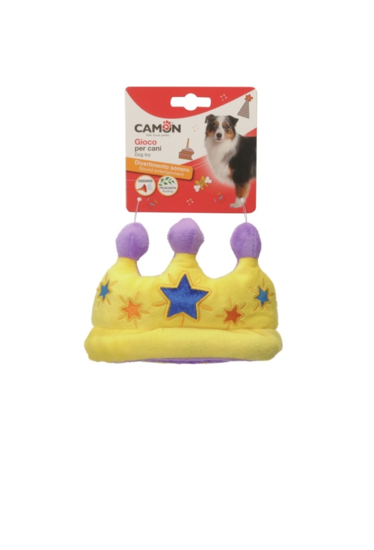 CAMON GIOCO PER CANI CORONA FRUSCIANTE CON SQUEAKER 