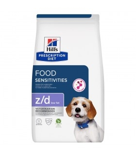 HILL'S PRESCRIPTION DIET CANE FOOD SENSITIVITIES Z/D LOW FAT SOIA  HYDROLIZED Cani