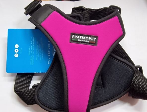 PETTORINA HANATOMIKA TG 2 FUCSIA BULL DOG INGLESE Cani