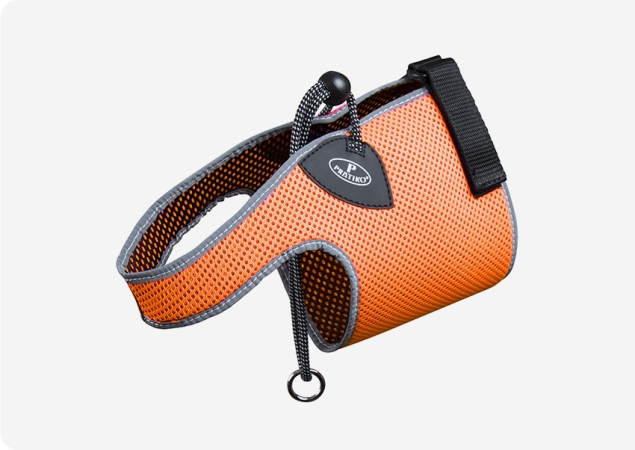 PETTORINA PRATIKO TOM PER GATTO IN RETE ARANCIO Gatti