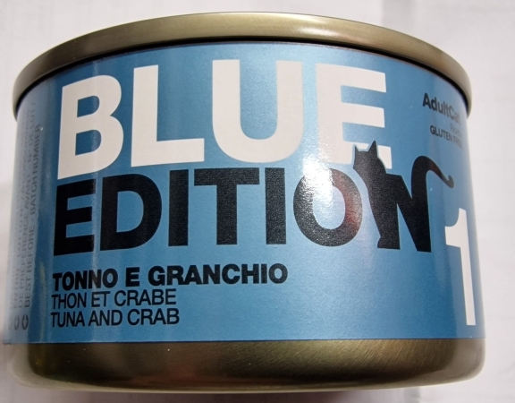 NATURAL CODE BLUE EDITION ADULT CAT 1 TONNO E GRANCHIO Gatti
