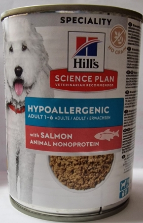 HILL'S SCIENCE PLAN ADULT HYPOALLERGENIC SALMONE Cani