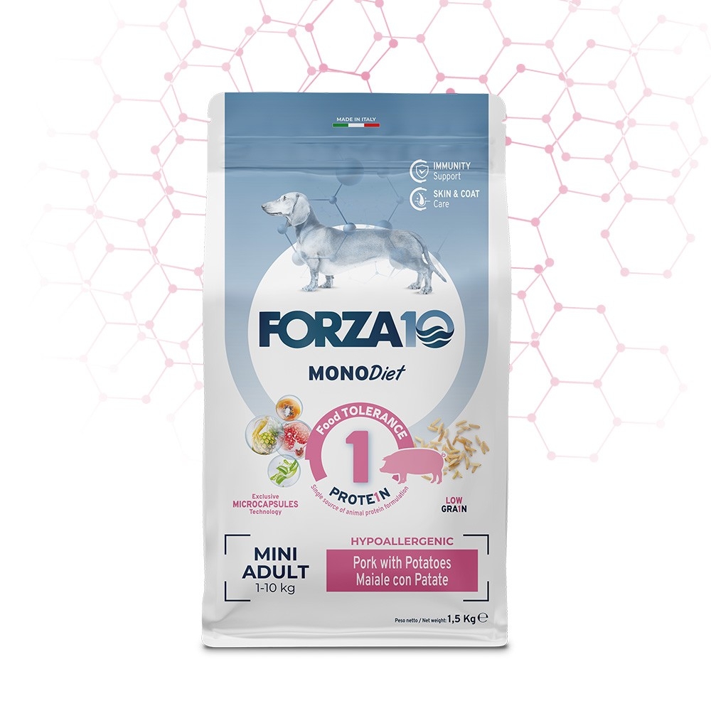 FORZA 10 MINI ADULT DIET AL MAIALE CON PATATE HYPOALLERGENIC 