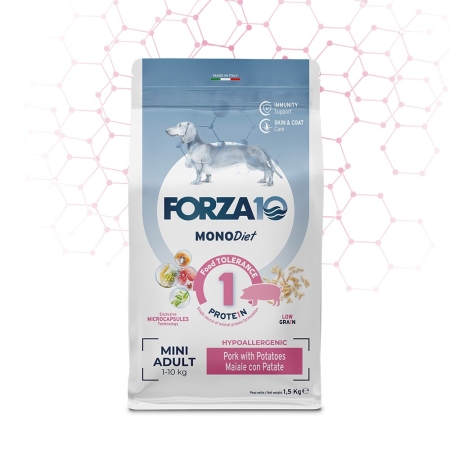 FORZA 10 MINI ADULT DIET AL MAIALE CON PATATE HYPOALLERGENIC Cani