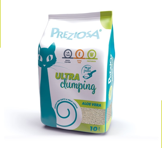 LETTIERA PREZIOSA ULTRA CLUMPING ALOE VERA 
