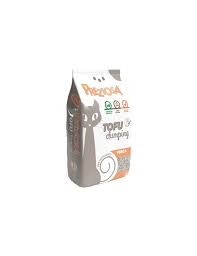 PREZIOSA LETTIERA VEGETALE TOFU CLUMPING PESCA Gatti