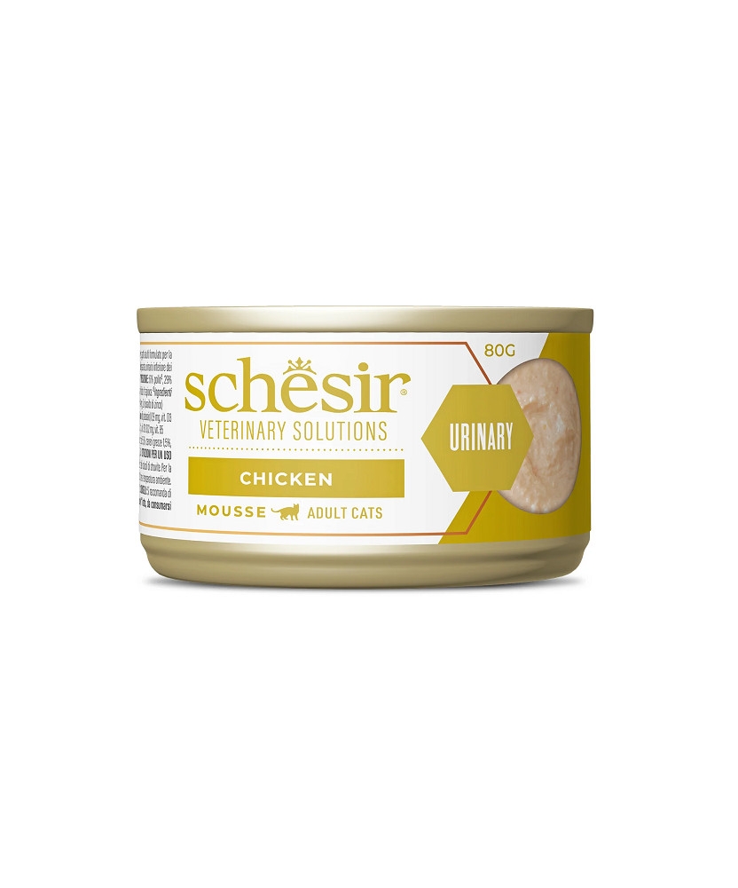 SCHESIR VETERINARY SOLUTIONS URINARY MOUSSE POLLO 