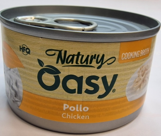 OASY WET CAT NATURY IN BRODO DI COTTURA POLLO Gatti
