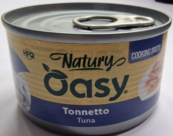 OASY WET CAT NATURY IN BRODO DI COTTURA TONNETTO Gatti