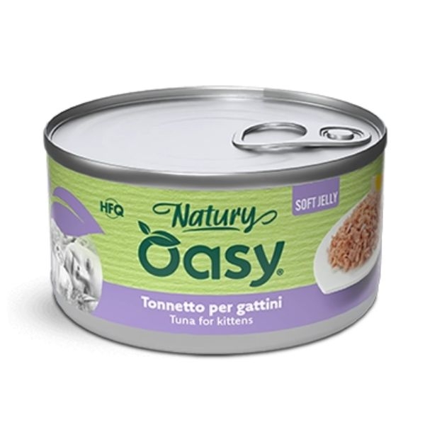 OASY WET CAT NATURY SOFT JELLY TONNETTO PER GATTINI 