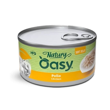 OASY WET CAT NATURY SOFT JELLY POLLO Gatti
