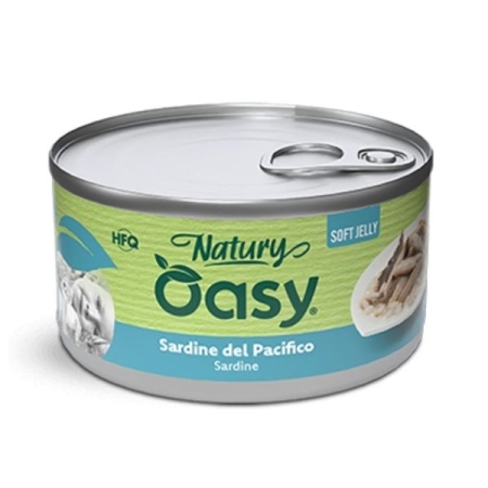 OASY WET CAT NATURY SOFT JELLY SARDINE DEL PACIFICO Gatti