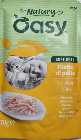 OASY NATURY SOFT JELLY FILETTO DI POLLO Gatti