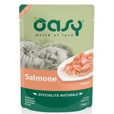 OASY WET CAT SPECIALITA' NATURALI SALMONE Gatti
