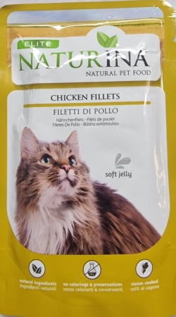ELITE NATURINA NATURAL PET FOOD FILETTI DI POLLO SOFT JELLY Gatti