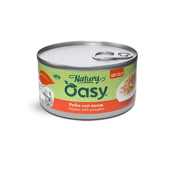 OASY NATURY SOFT JELLY POLLO CON ZUCCA 