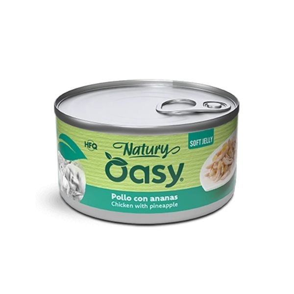 OASY NATURY SOFT JELLY POLLO CON ANANAS 