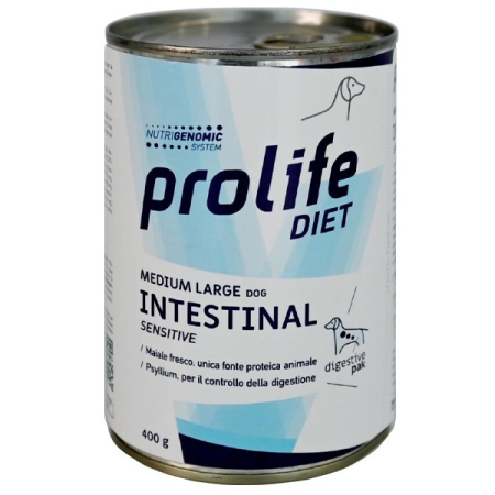 PROLIFE DIET DOG MEDIUM LARGE INTESTINAL SENSITIVE MAIALE Cani