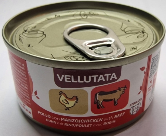 WENATURE VELLUTATA STERILIZED POLLO CON MANZO Gatti
