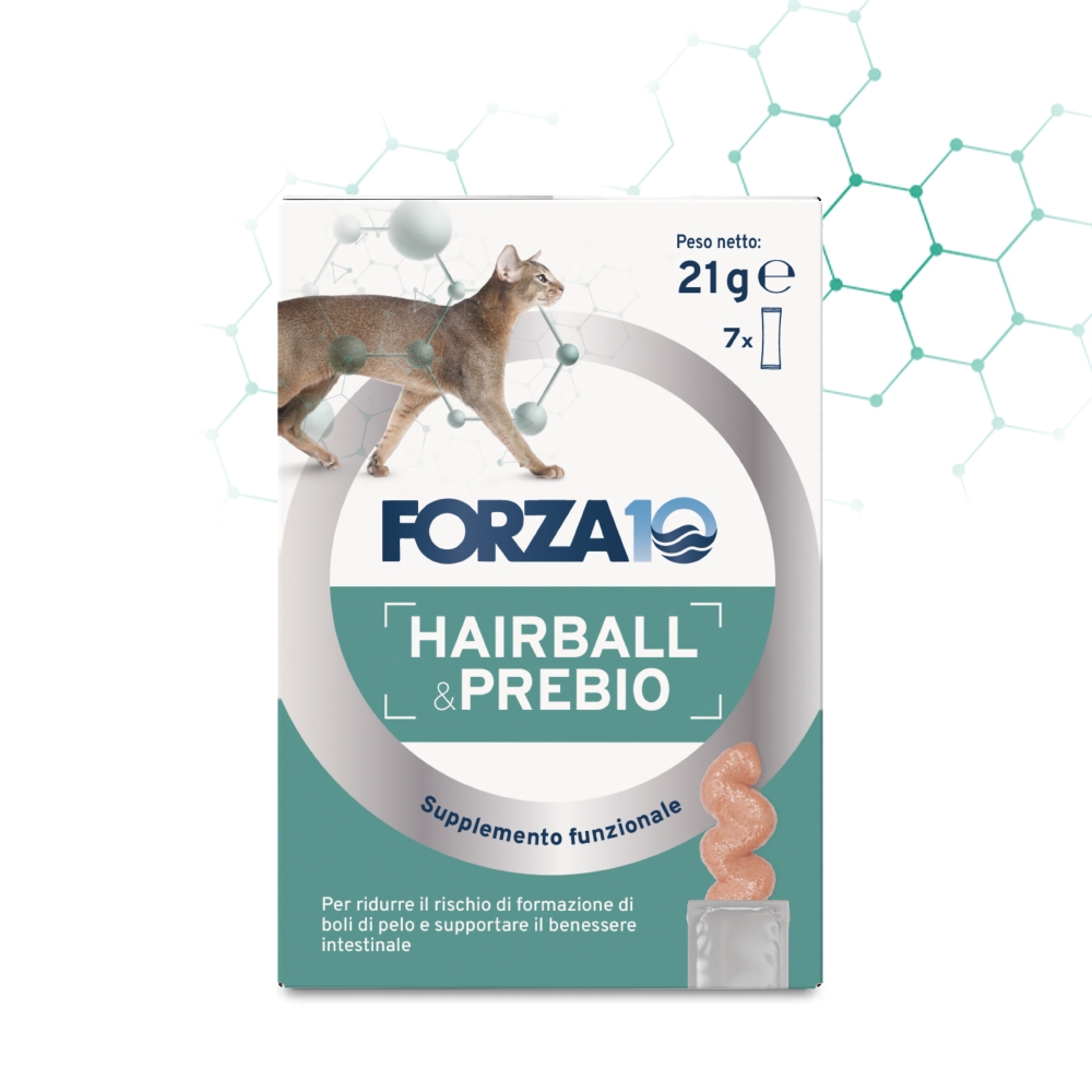 FORZA 10 HAIRBALL & PREBIO GATTI ADULTI