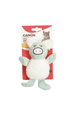 CAMON GIOCO GATTO MAIALINO FANTASIA IN TESSUTO CON CATNIP Gatti