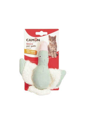 CAMON GIOCO PER GATTI ANATRE FANTASIA IN TESSUTO CON CATNIP 3 COLORI Gatti