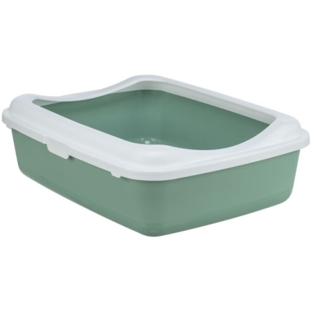 TRIXIE BE ECO CASSETTA IGIENICA CON CORNICE SALVIA/BIANCO Gatti