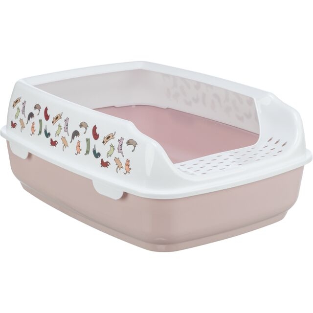 TRIXIE DELIO CASSETTA IGIENICA CON CORNICE LILLA 