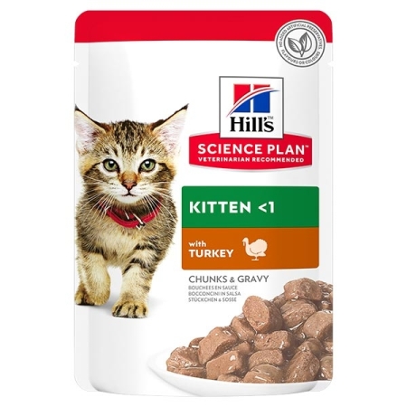 HILL'S SCIENCE PLAN KITTEN CON TACCHINO Gatti